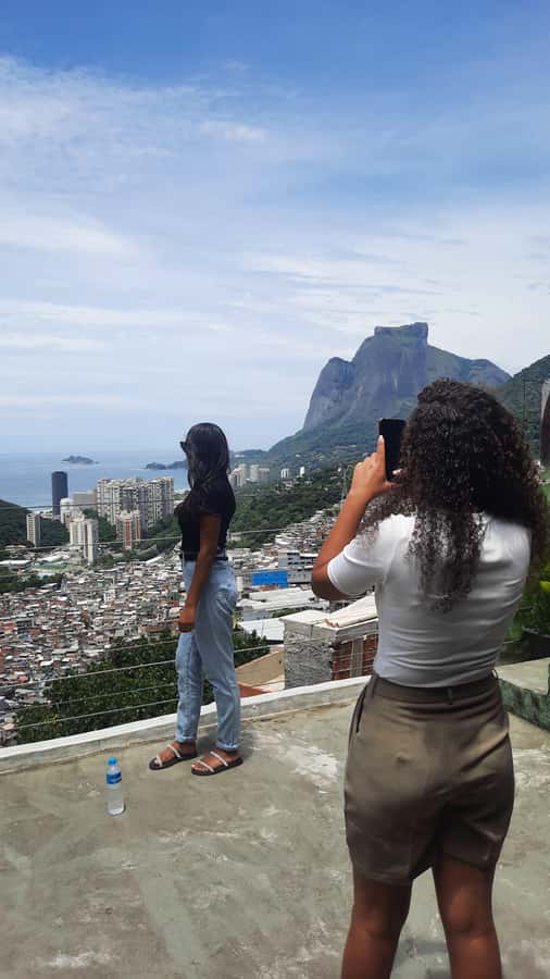 A Walk in the Rocinha Favela: Women Leading the Way - The moto-taxi ride: fun energy with a real purpose