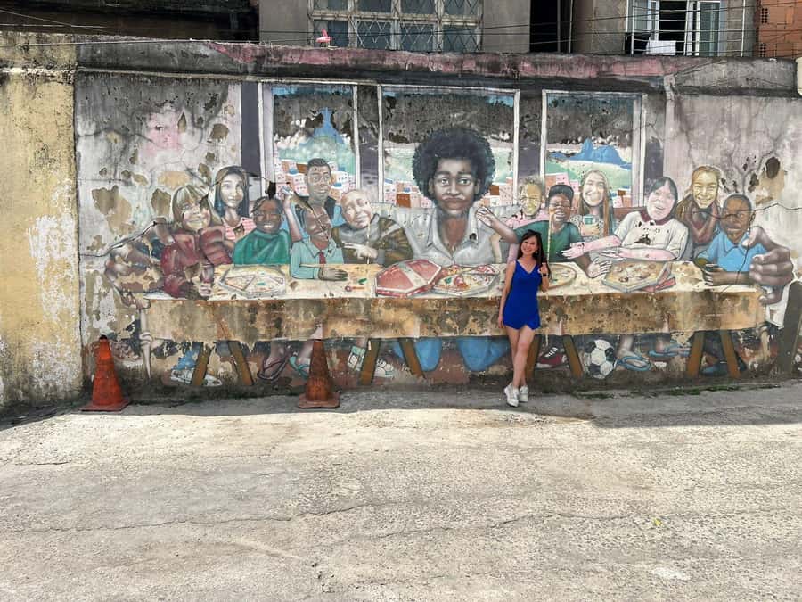 A Walk in the Rocinha Favela: Women Leading the Way - A public library stop when it is open