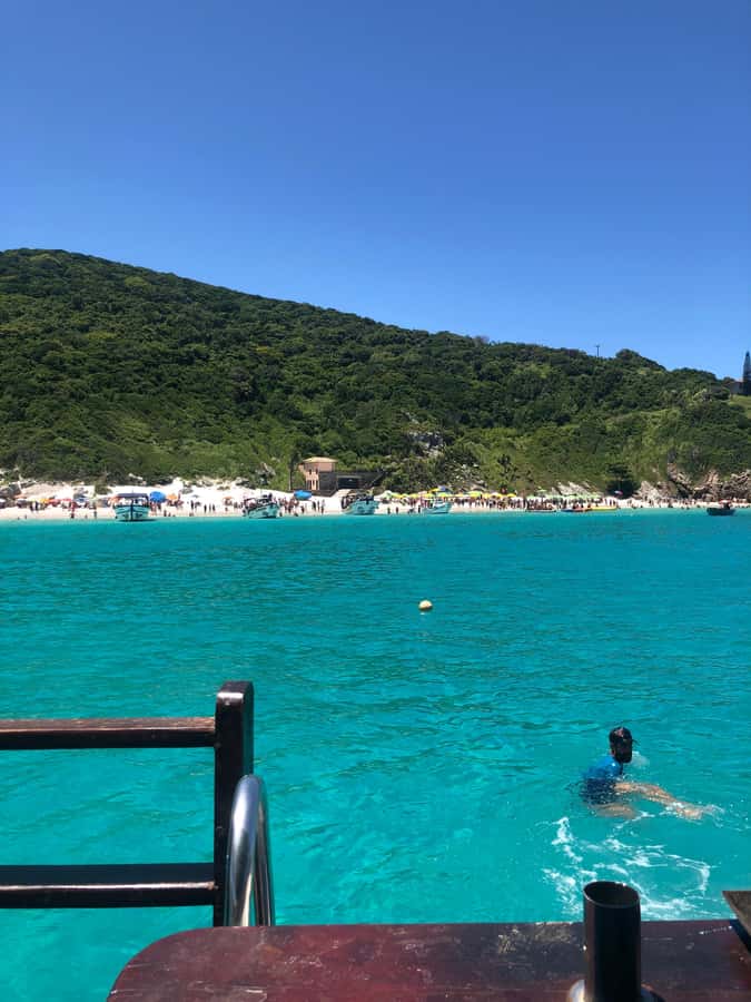 Arraial do Cabo: Boat Trip with Waterslide - Gruta Azul: UNESCO natural site time on the route