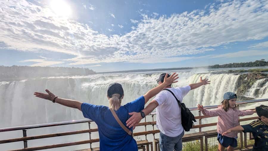 Brazil & Argentina: Iguazu Falls Both Sides in One Day - Argentina first: Upper Circuit, then the Devil’s Throat from up high