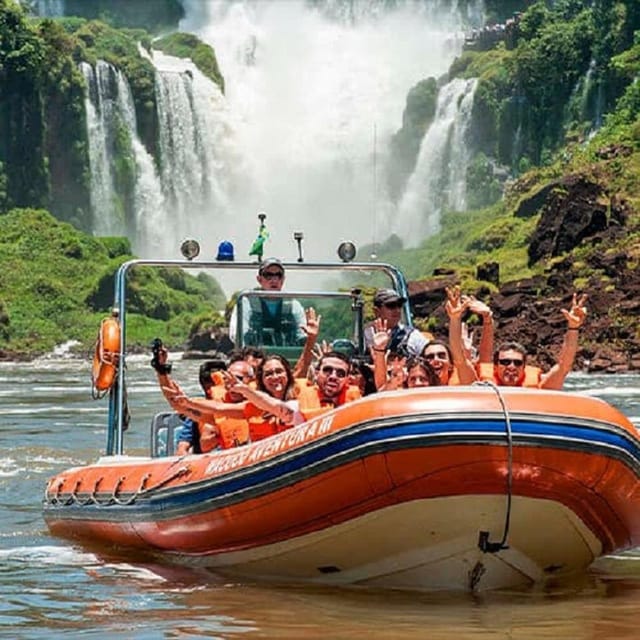 Brazilian Falls & Macuco Safari: transfer with ticket - Brazilian Falls: trails that lead to Devil’s Throat