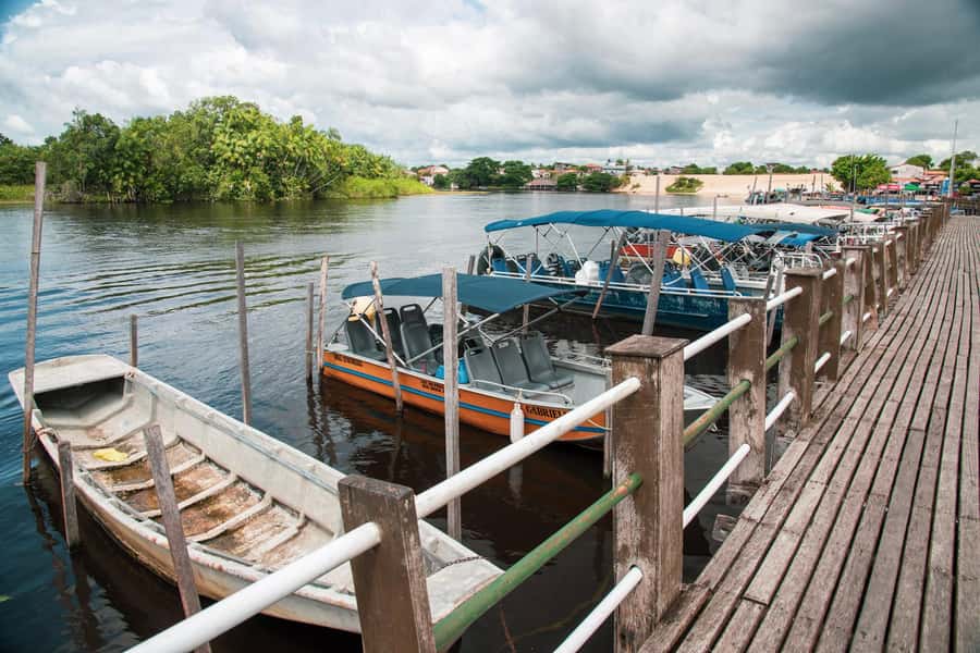 Caburé - Boat tour on the Rio Preguiças - Rio Preguiças: The appeal of a one-day boat route