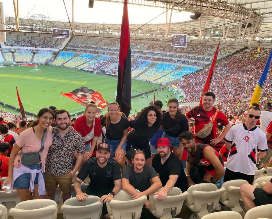 Flamengo Game Experience at the Maracanã Stadium - Walking in, then touring Maracanã with a guide