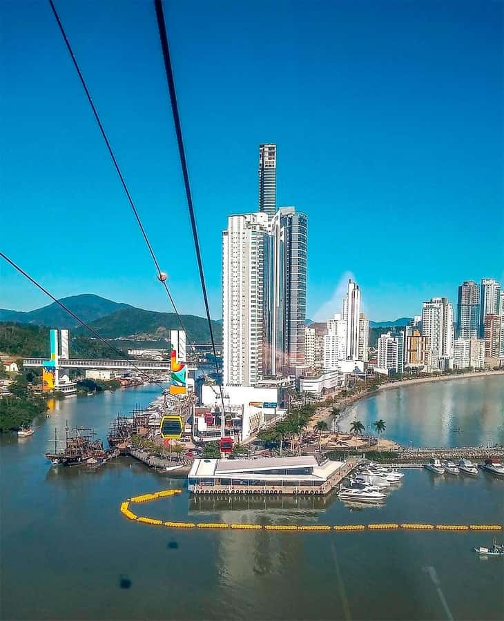 Florianópolis: Camboriu & Unipraias Park with Cable Car Ride - Unipraias Park Cable Cars: three stations and a 240-meter payoff