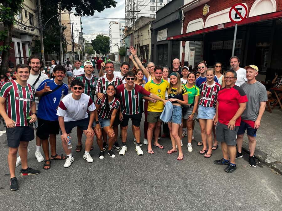 Fluminense Football Match at Maracanã with Local Hosts - Who you’re really with: Maria Carolina and Patrick