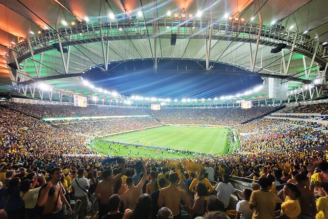 Football Match in Rio de Janeiro - Guided with Transportation - Seating Under Partial Cover: Shade Help, First-Come Reality
