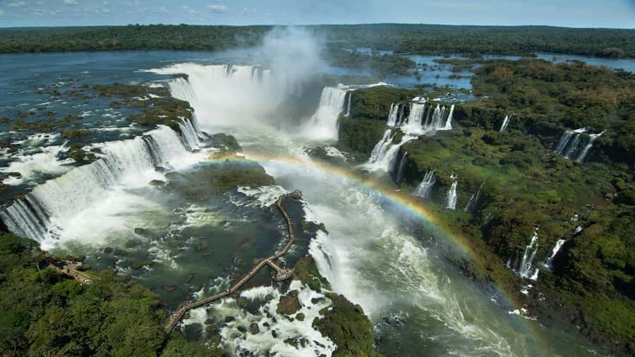 Foz do Iguaçu: Brazilian Side of the Falls + Bird Park - Devil’s Throat Observation Platform: Where the Power Feels Personal