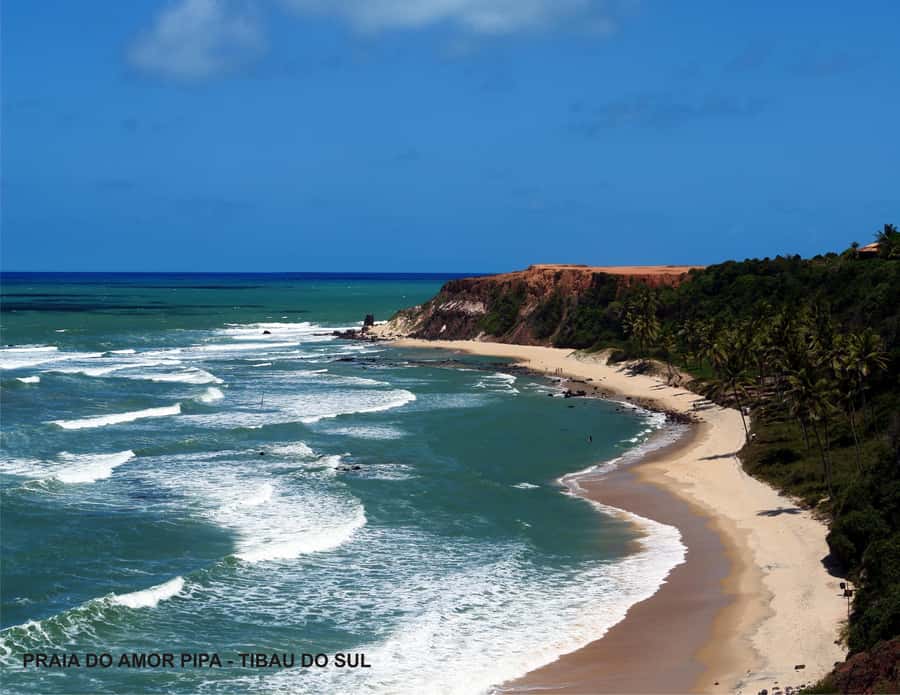 From Natal: Pipa, Cacimbinhas, And Love Beach Full-Day Tour - Praia do Amor and Love Beach: surfers, waves, and natural pool swimming