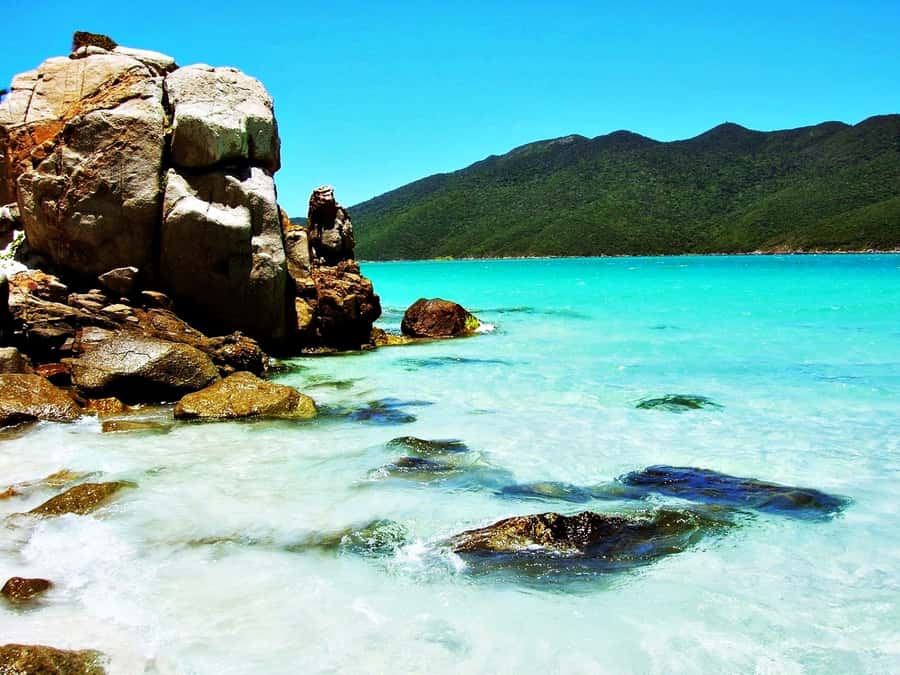 From Rio: Arraial do Cabo - The Brazilian Caribbean Daytrip - The Main Event: Three Swim and Snorkeling Stops Plus Gruta Azul