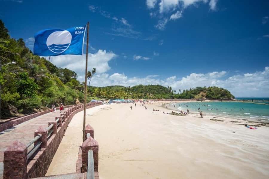 From Salvador: Schooner Tour to Frades Island - Getting on the boat: Salvador’s terminal and the first big views