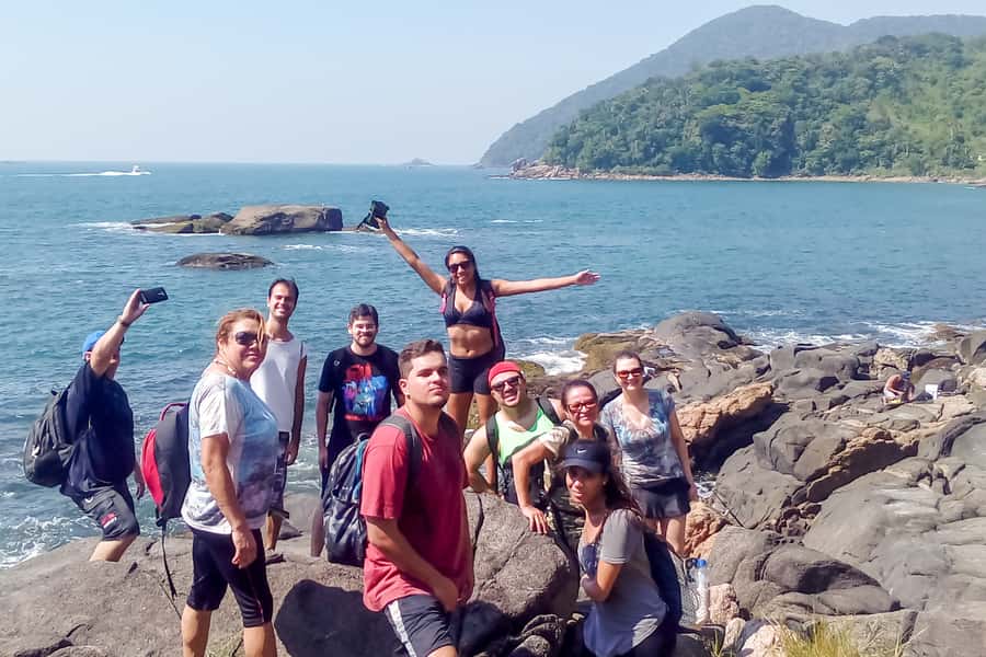 From São Paulo: Santo Amaro Island Trekking by Wild Beaches - Camburizinho and the Return to White Beach