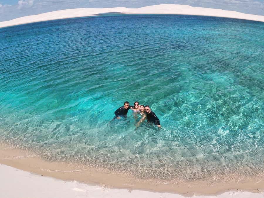 Full Day Tour: Santo Amaro Lagoons - The short 4x4 dune ride: quick thrills before the walking starts