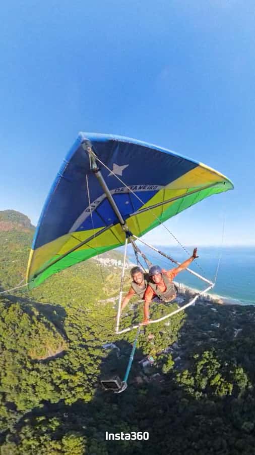 Hang gliding flight in Rio de Janeiro - From Clube de Voo to Pedra Bonita: How the Day Flows