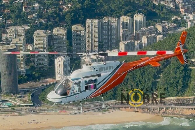 Helicopter Ride in Rio de Janeiro - 30 Minutes by Comandante Nobre - The Scenic Route: Christ the Redeemer, Sugar Loaf, and Rio’s Beaches