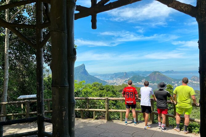 Hiking in the Tijuca Forest : Waterfalls and Caves - Starting at Mirante das Canoas: São Conrado views first