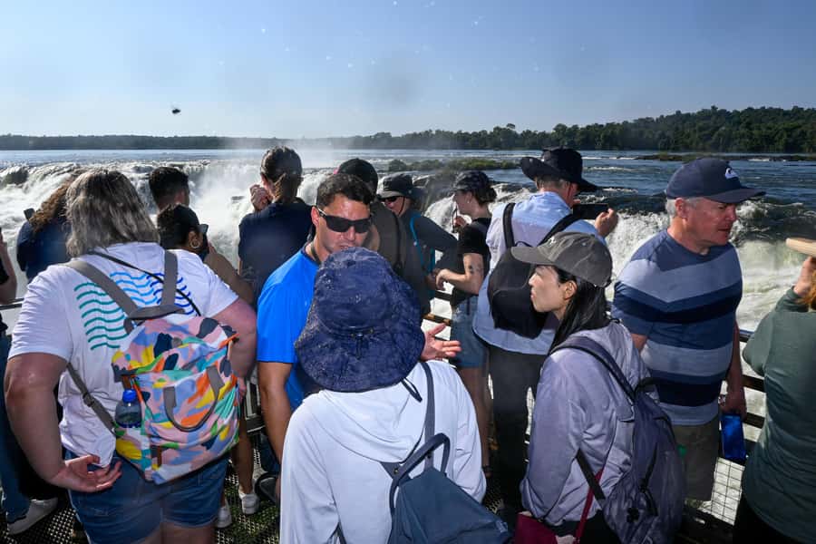 Iguassu Waterfalls: 1 Day Tour Brazil and Argentina's sides - Brazilian side after lunch: the 1 km panoramic trail