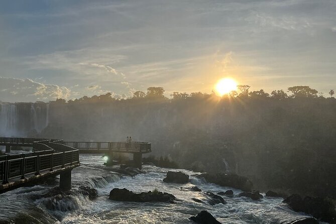 Iguazu Falls : Private day tour both Brazil & Argentina - Brazil side plan: Garganta do Diabo views, wildlife spotting, and the big mist