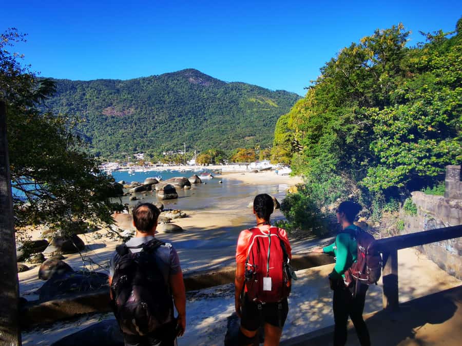 Ilha Grande: Private Historic Walking Tour with Natural Pool - Starting at Igreja de São Sebastião and settling into the trails