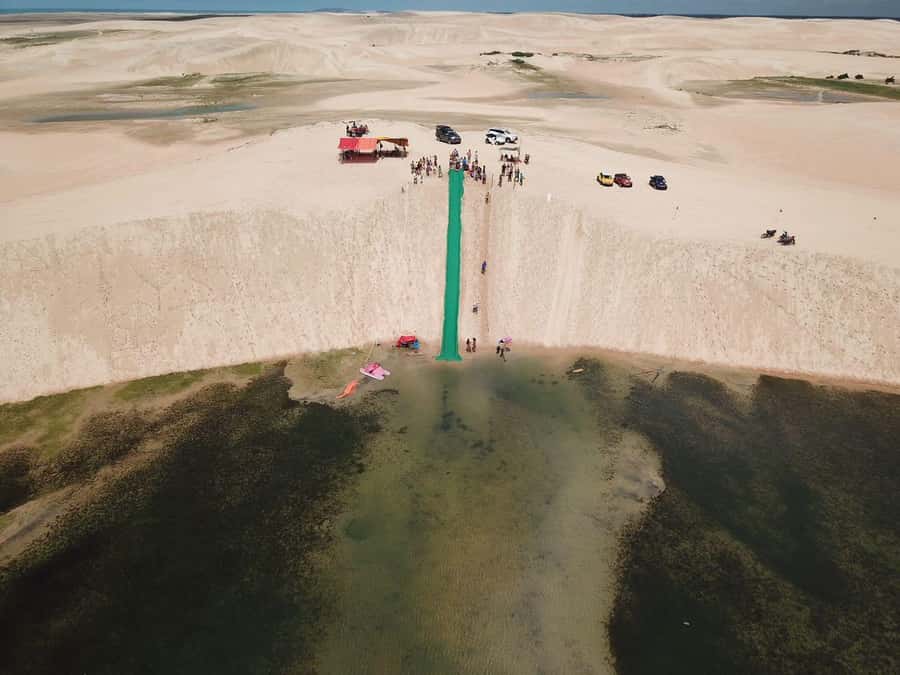 Jericoacoara: Tatajuba Beach Tour - Morning start: pickup, transport, and the road toward Praia de Mangue Seco