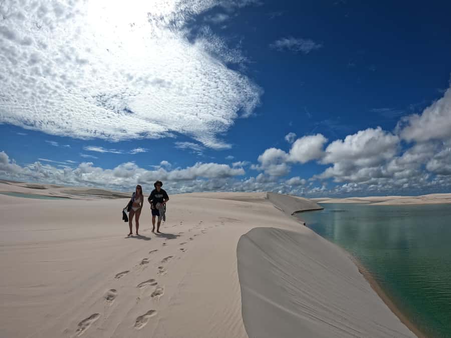 Morning tour at Lençóis Maranhenses (Lagoa Azul) - A morning tour with an international feel