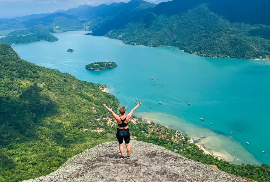 Paraty: Pão de Açucar Peak Trekking and Hiking Tour - Praia do Cruzeiro swim and sunbathing: your reward is built in