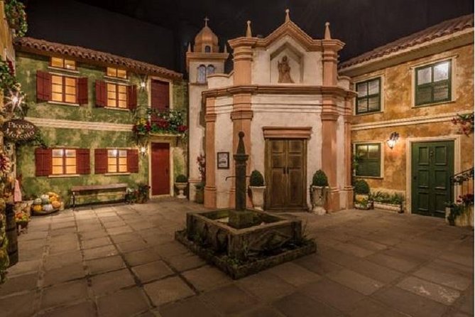 Parque Cultural Epopeia Italiana - Nine interactive scenes you walk through, not just watch