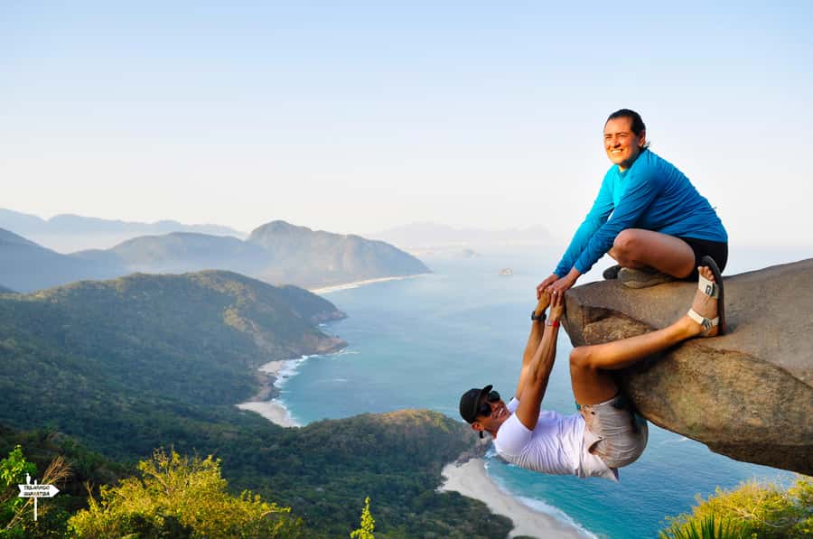 Pedra do Telégrafo Rio de Janeiro + Transfer - Near the Summit: Wild Beach Views and Recognizable Rio Landmarks