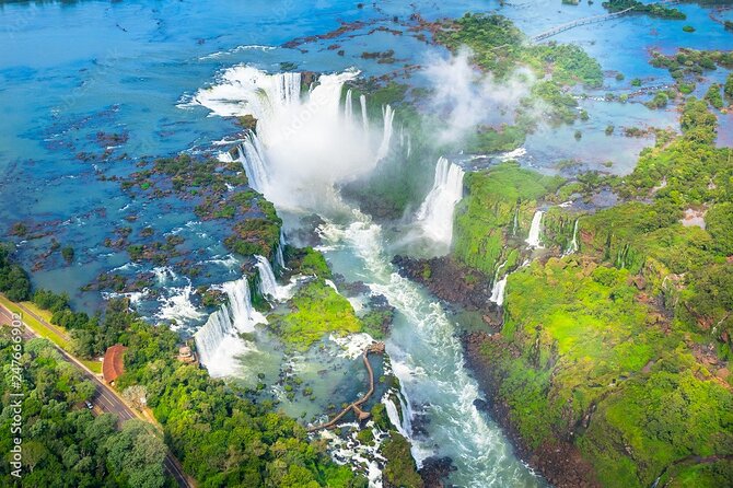Private Day trip: Both sides of Iguazu Falls - Brazil side: rainforest drive, panoramic views, and Porto Canoas
