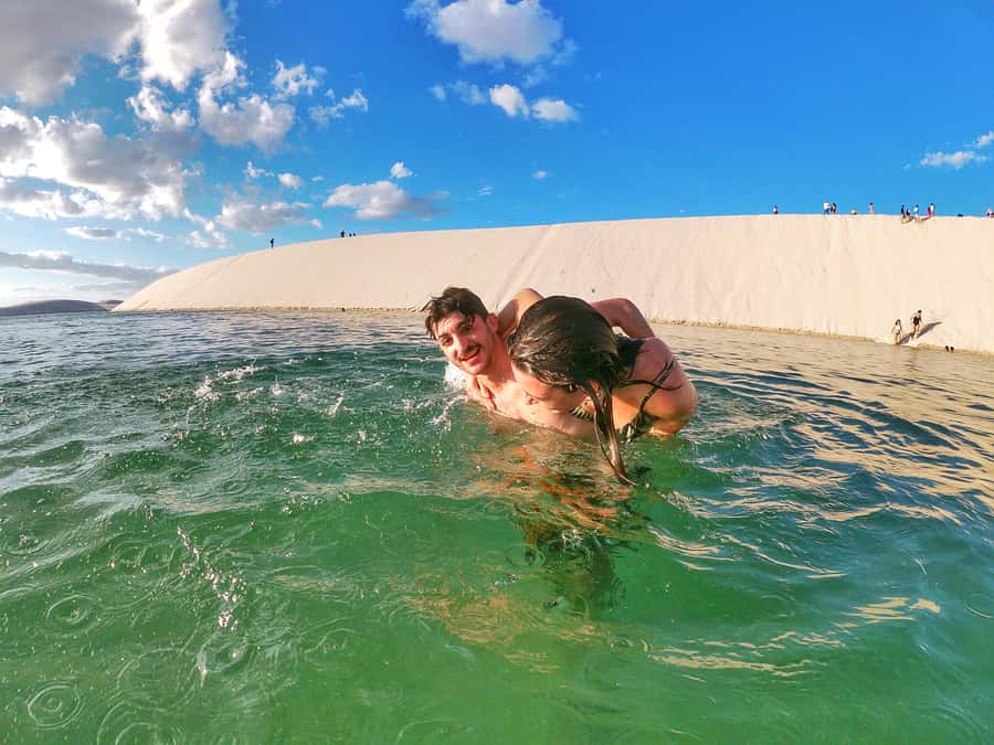 Private full day: Lencois Maranhenses National Park Tour - The lagoon walk: crossing sand from one pool to the next