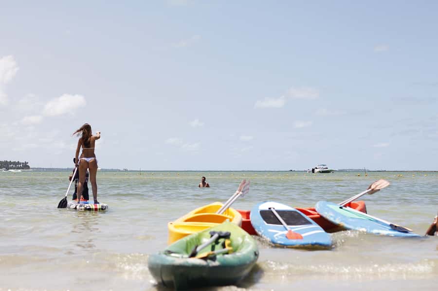 Recife: Carneiros Beach Day Tour - Stand up paddle boarding: a fun skill break with minimal risk
