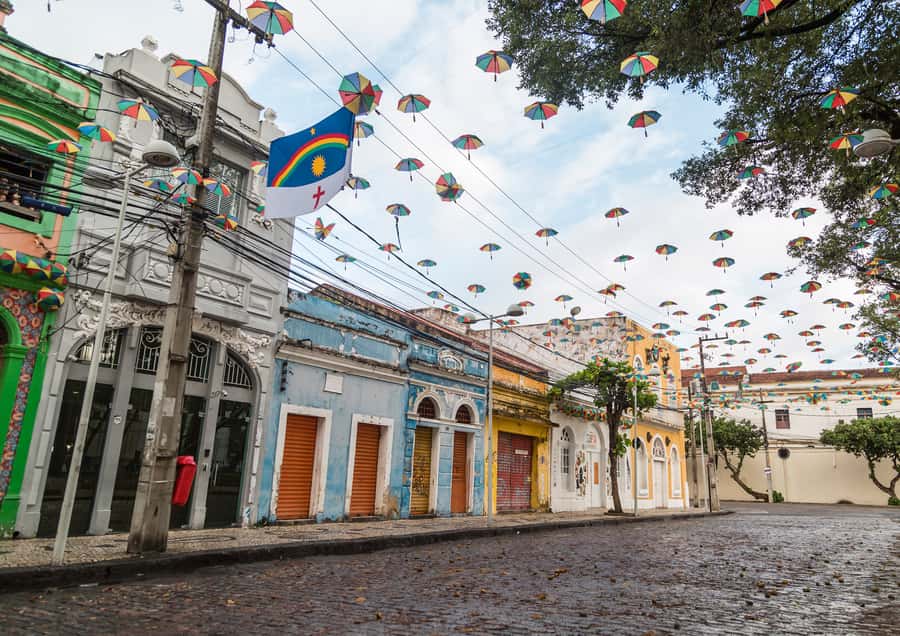 Recife: City Tour Recife & Olinda - Olinda’s Historic Colonial Center, cobblestones, palms, and sea views