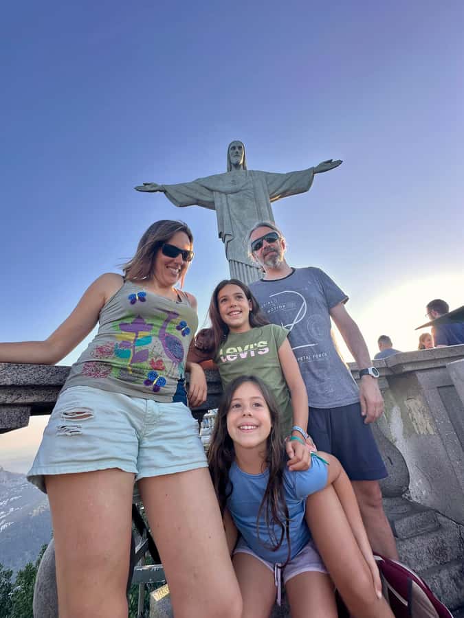 Rio de Janeiro Christ Redeemer by train Sugar Loaf Private - Taking the Corcovado train through Tijuca National Park