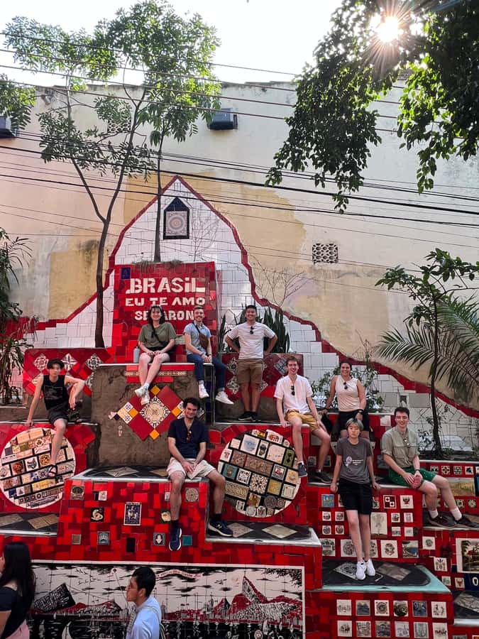 Rio de Janeiro: Christ Redeemer, Selaron steps & Sugarloaf - Santa Teresa neighborhood stops: streets and setting