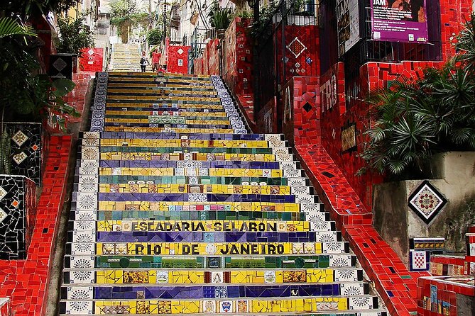 Rio de Janeiro City Tour for One Day - Selarón Steps and Arcos da Lapa, street art meets colonial engineering