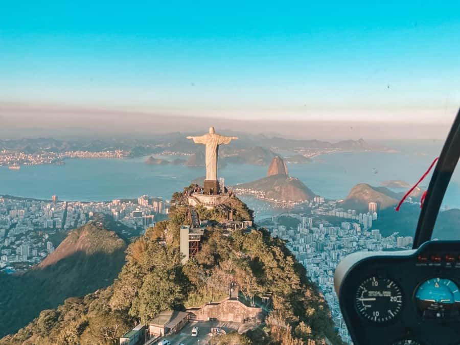 Rio De Janeiro Helicopter Flight Tour - Sugarloaf Mountain: the aerial angle you just cannot fake