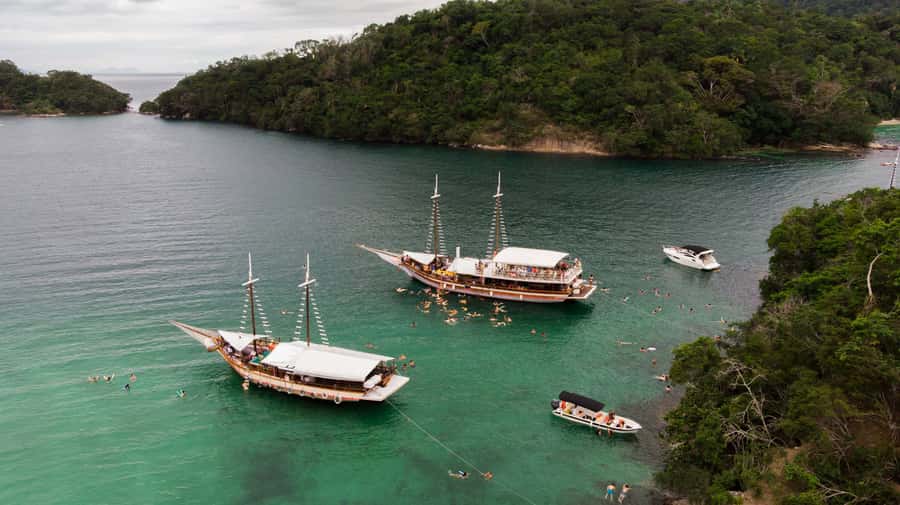 Rio de Janeiro: Ilha Grande with Boat Tour & Optional Lunch - Blue Lagoon: colorful fish, corals, and starfish snorkeling