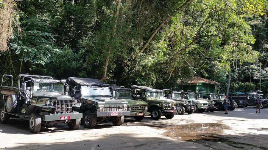 Rio de Janeiro: Jeep Tour in the Tijuca Forest - Tijuca Forest by open-top 4x4 jeep, with city views built in
