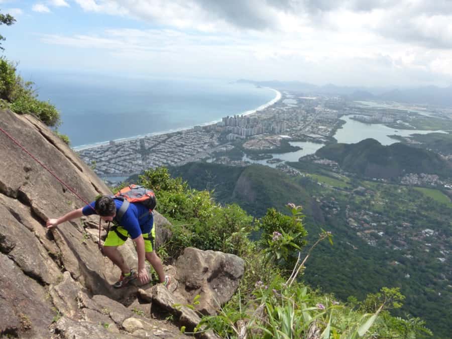 Rio de Janeiro: Pedra da Gavea Adventure Hike - The climb up: a steep 2.5 hours with a big payoff