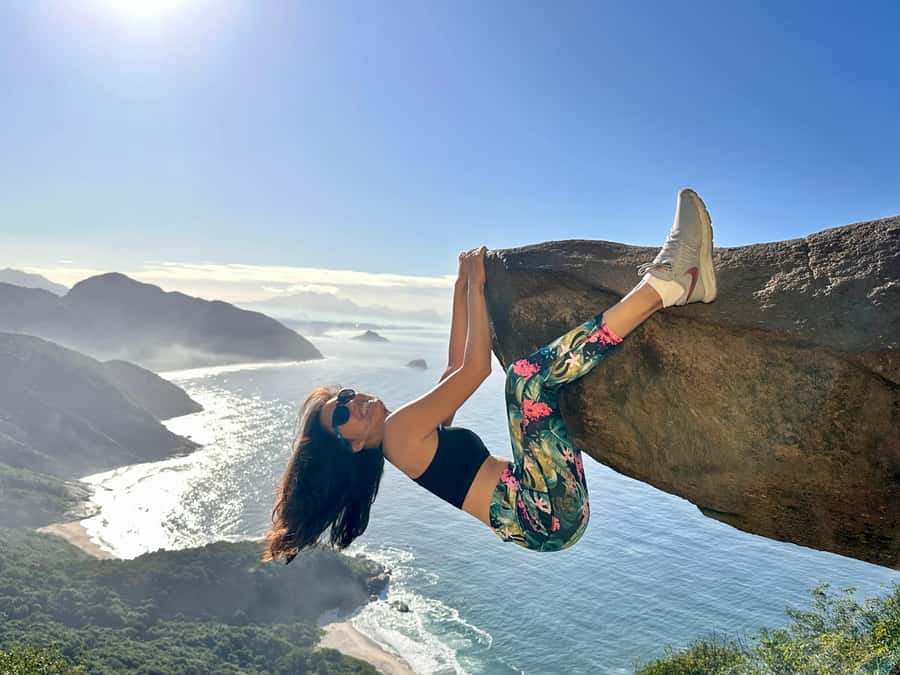 Rio de Janeiro: Pedra do Telégrafo trail and beach stop - Pedra do Telégrafo trail: the part that gets your heart going