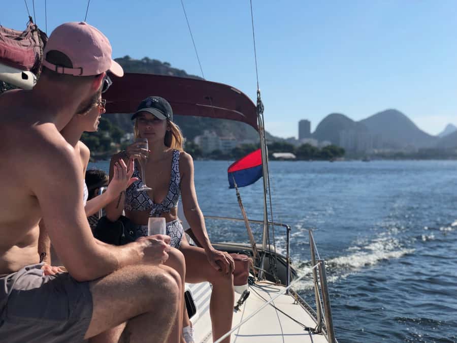 Rio de Janeiro: Sunset Sailing Tour - Small group hosting: Clarisse, Karina, Samuel, and Joao on the vibe check