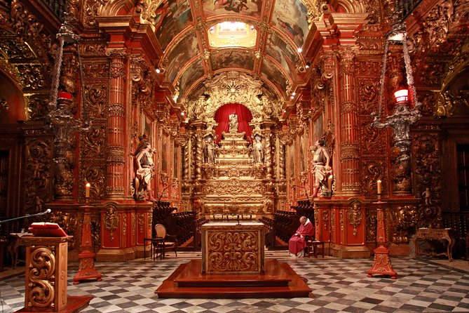 Rio Downtown Tour with Selaron Metropolitan Cathedral and more - Mosteiro de São Bento: An Active Abbey and Its Tiled Entrance