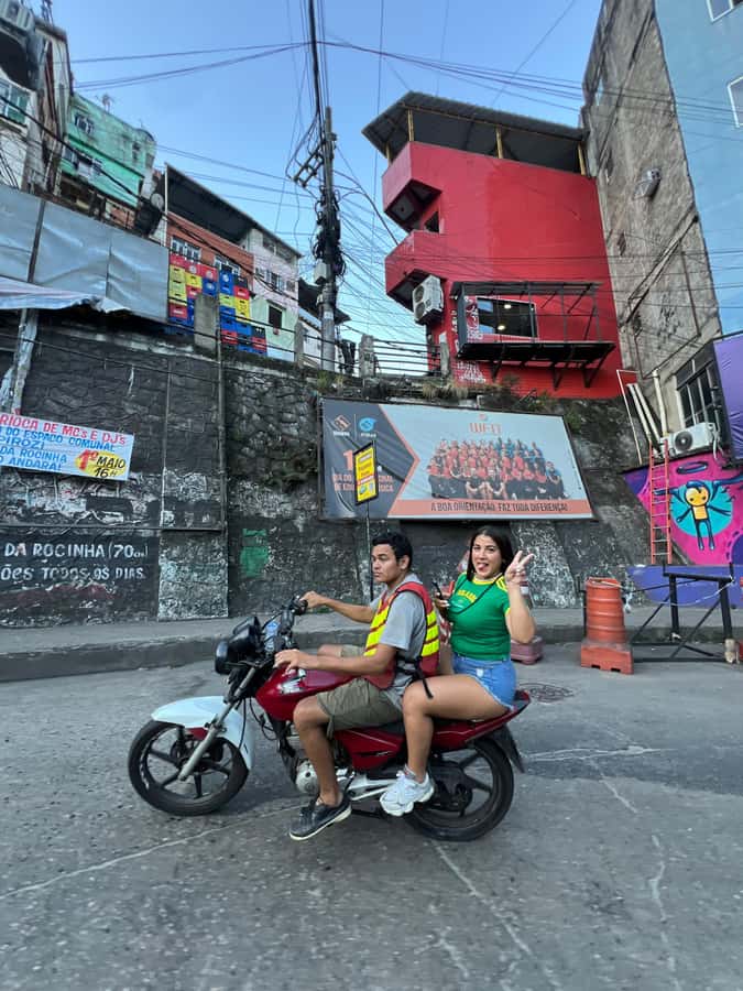 Rio: Favela Rocinha Tour with Local Guide & Secret Spots - Motorcycle ride, then walking the alleys on a human scale