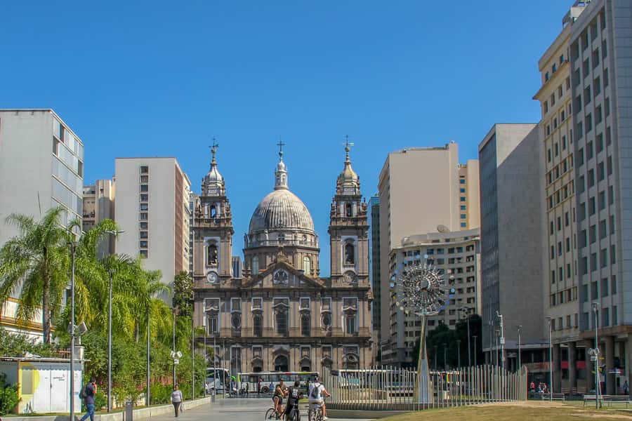 Rio: Historical Walking Tour - Candelária Church, the big visual finish before you head back