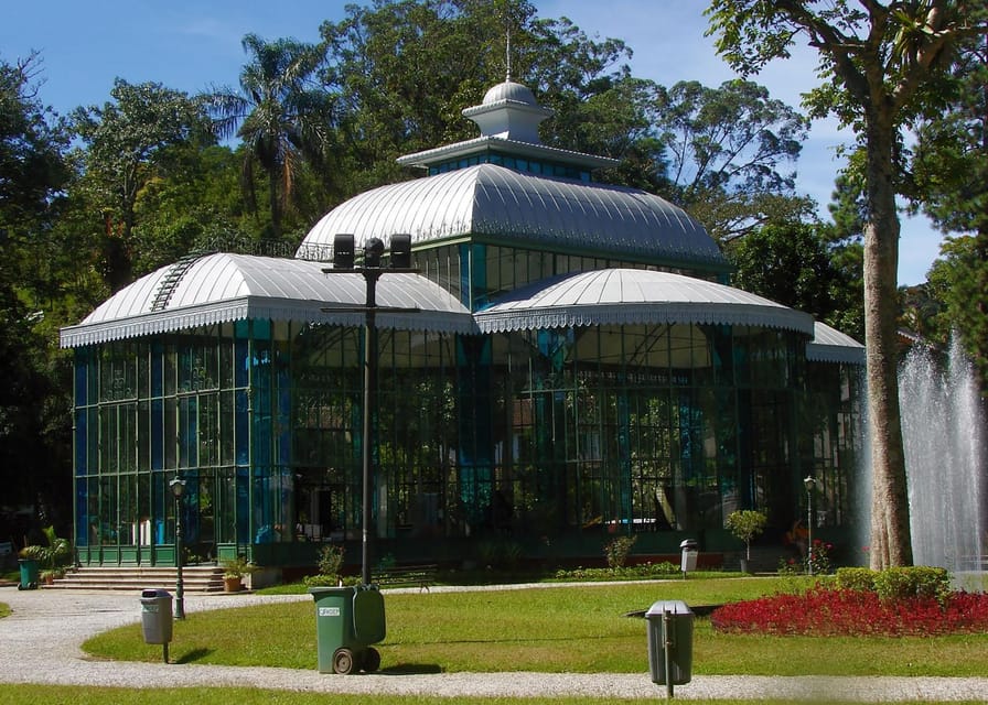 Rio: Petrópolis Trip with Palace, Imperial Museum & Brewery - Crystal Palace: Glass and Iron With a Built-In Wow Factor