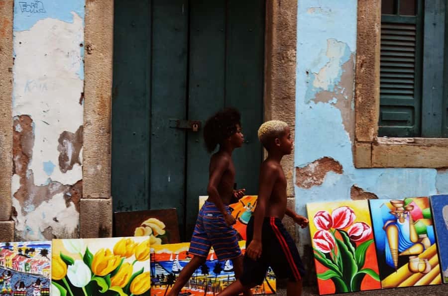 Salvador, Bahia: A amazing Walking Tour! - Rua Chile and Rio Branco Palace, colonial Brazil in street form