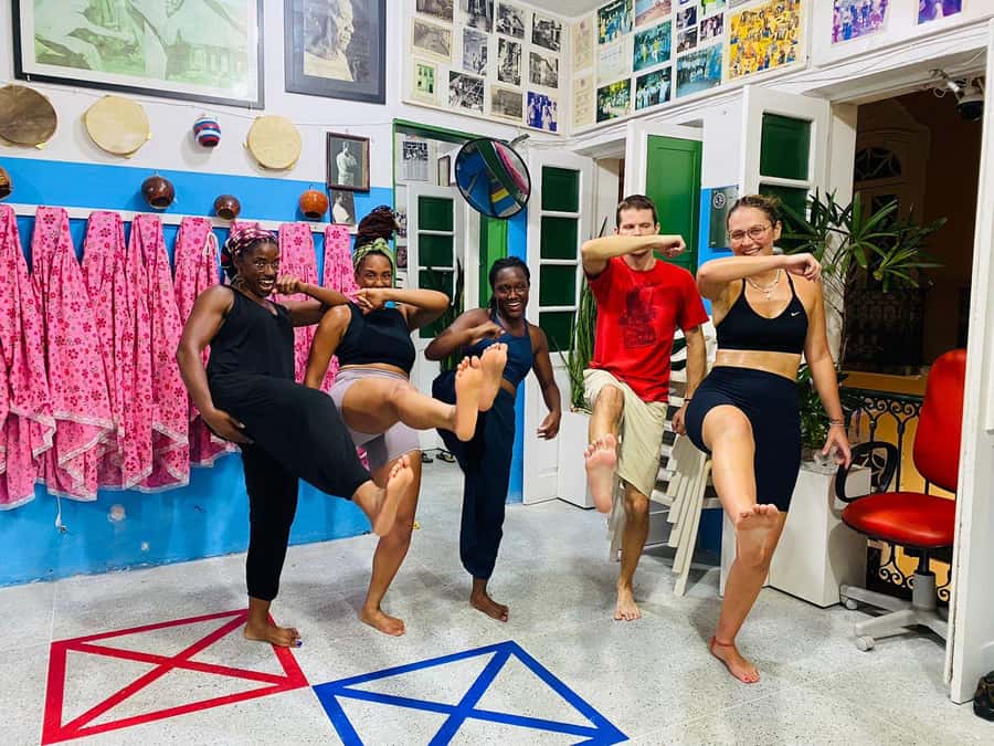 Salvador: Capoeira Class at Mestre Bimba's 1st Ever School. - Capoeira at Mestre Bimbas 1st-Ever School in Salvador