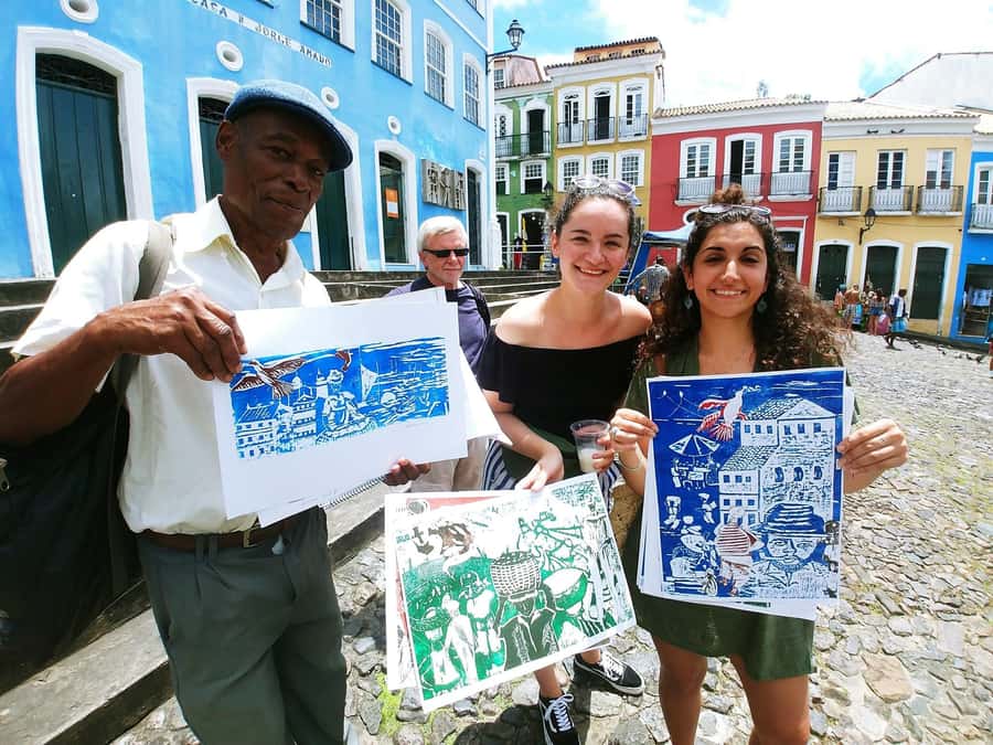 Salvador Historic Walking Tour - Pelourinho - Meeting at Cine Metha (Praça Castro Alves): start where the city beats loudest