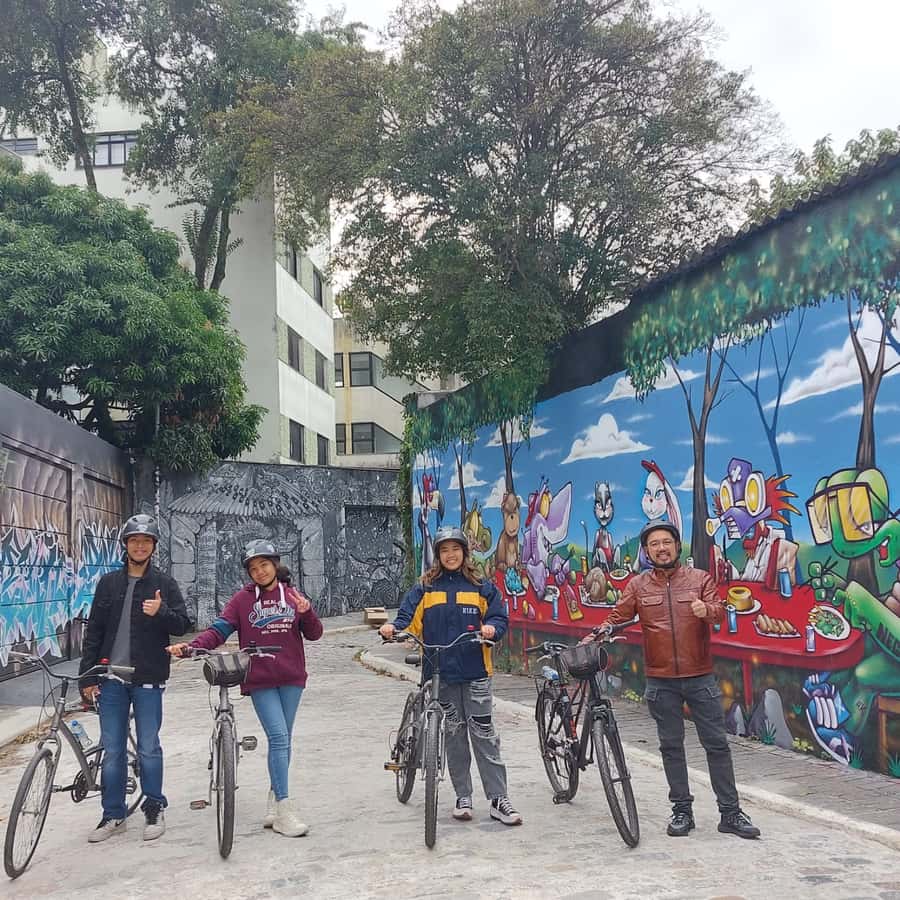 São Paulo: Street Art Bike Tour - Street art on the streets, not in museum lighting