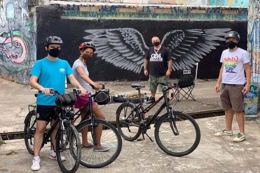 Sao Paulo: The Coolest Urban Scenes Bike Tour - Starting at Rua França Pinto and getting the city rhythm fast