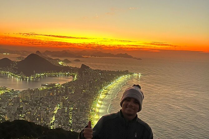 Sunrise at Morro 2 Irmãos - Vidigal - Rio de Janeiro - Entering a Rio sunrise with a real local start